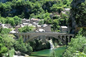 Villages of the Jonte canyon